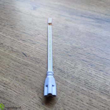 Napájacia koncovka, trojžilový kábel pre LED trubicu