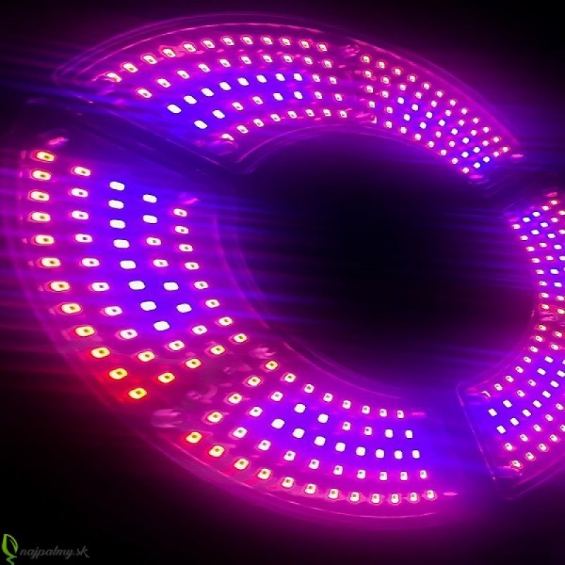 PROFI LED žiarovka pre všetky rastliny s 3 ľahko nastaviteľnými časťami, E27, High-power+, IP65, ružová (60W)