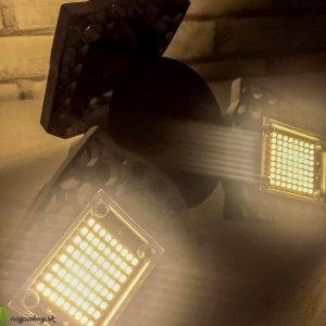 PROFI LED žiarovka pre všetky rastliny s 3 ľahko nastaviteľnými časťami, E27, High-power+, IP65, SUNLIGHT (60W)