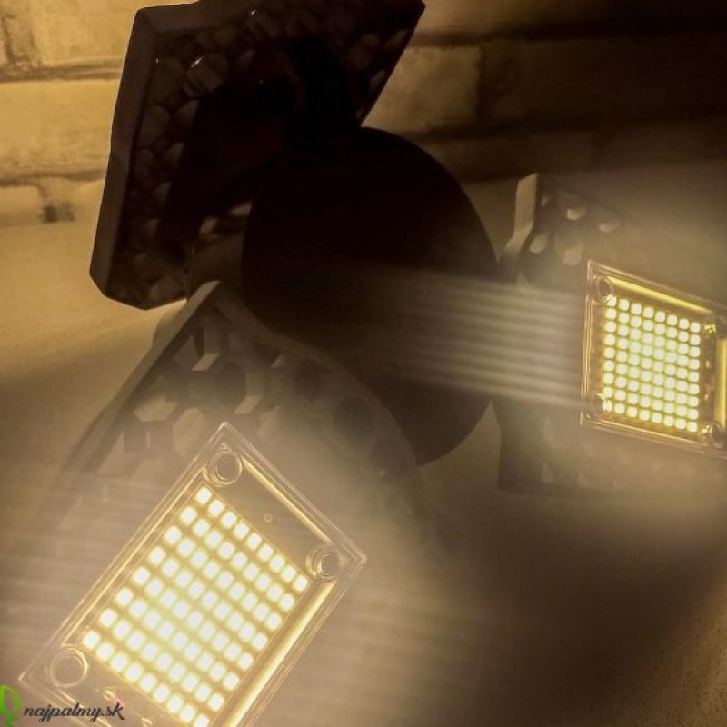 PROFI LED žiarovka pre všetky rastliny s 3 ľahko nastaviteľnými časťami, E27, High-power+, IP65, SUNLIGHT (60W)