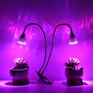 PROFI UV LED GROW dvojramenná lampa na rast všetkých rastlín, ružovo-modrá (10W)