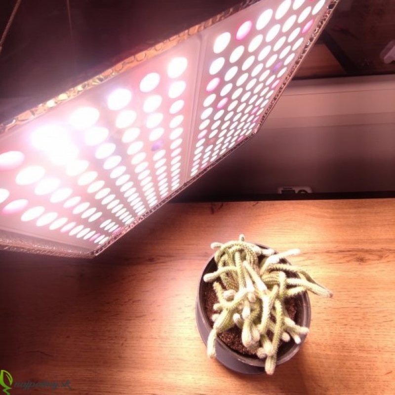 PROFI LED GROW panel pre všetky rastliny, sunlight+červená, 100W, 220V